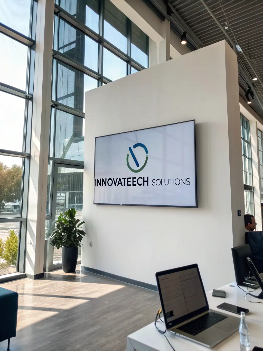 A high-quality logo of 'Innovate Solutions', a gold sponsor of the ConfusionZone conference, displayed prominently against a clean background.